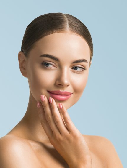 Woman Beauty Portrait. Natural classic make up Woman Beauty Portrait. Natural classic make up